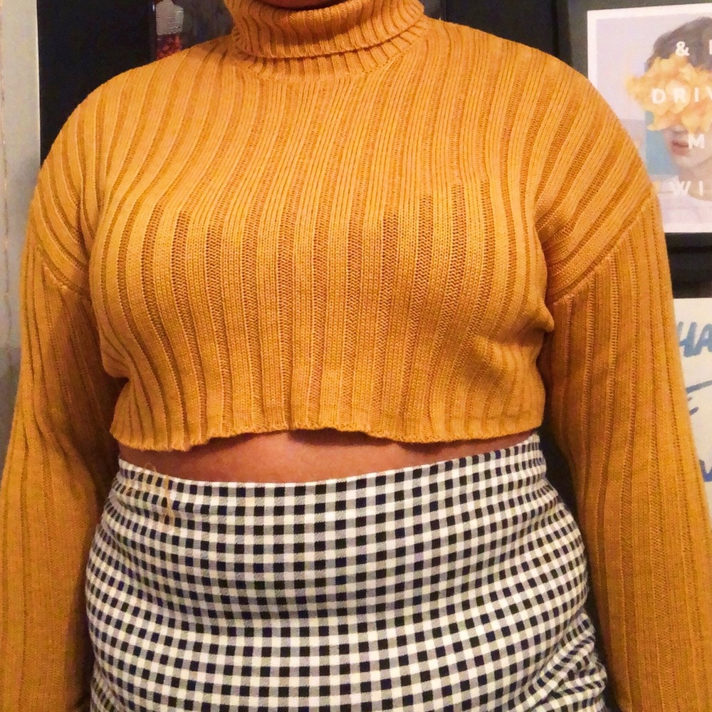 Forever21+ Crop Sweater